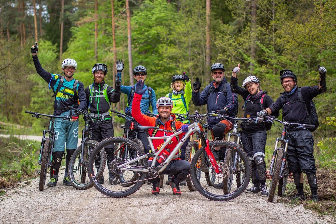 MTB Fahrtechnik Kurs für Einsteiger in Nürnberg - Mountainbike Basic - Rock my Trail Bikeschule