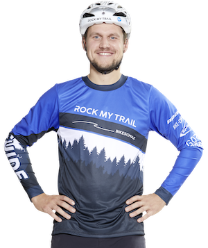 Daniel von Kossak Rock my Trail Nürnberg MTB eBike Fahrtechnik Trainer
