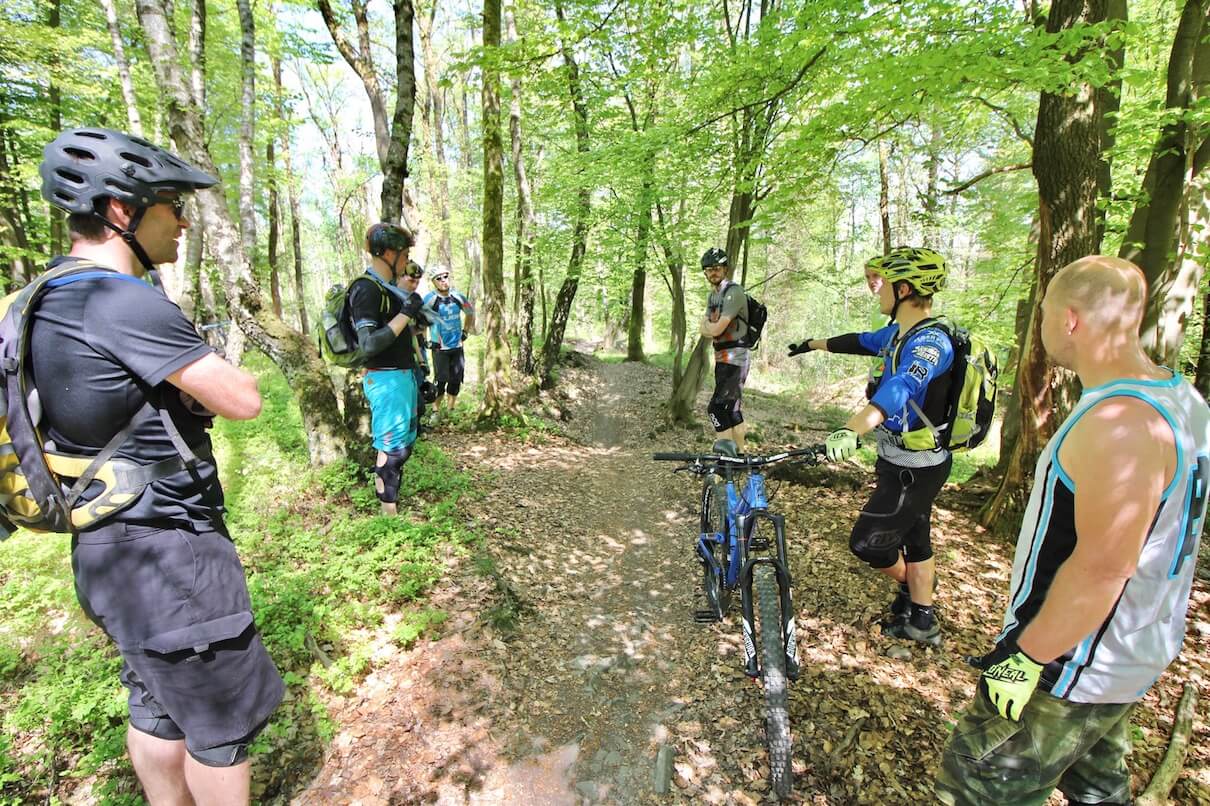 Experten Fahrtechnik Kurs in Heidelberg - Mountainbike Training - Rock my Trail