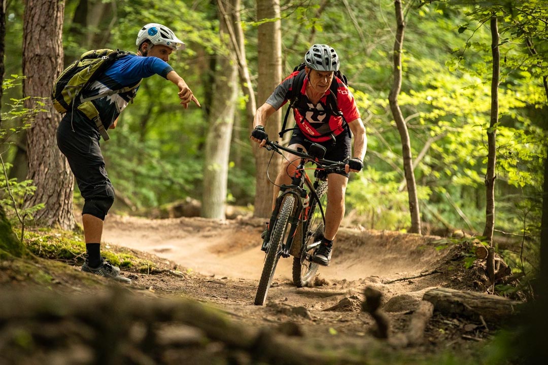 Fortgeschritten Fahrtechnik Kurs Heidelberg - Rock my Trail - Mountainbike Training