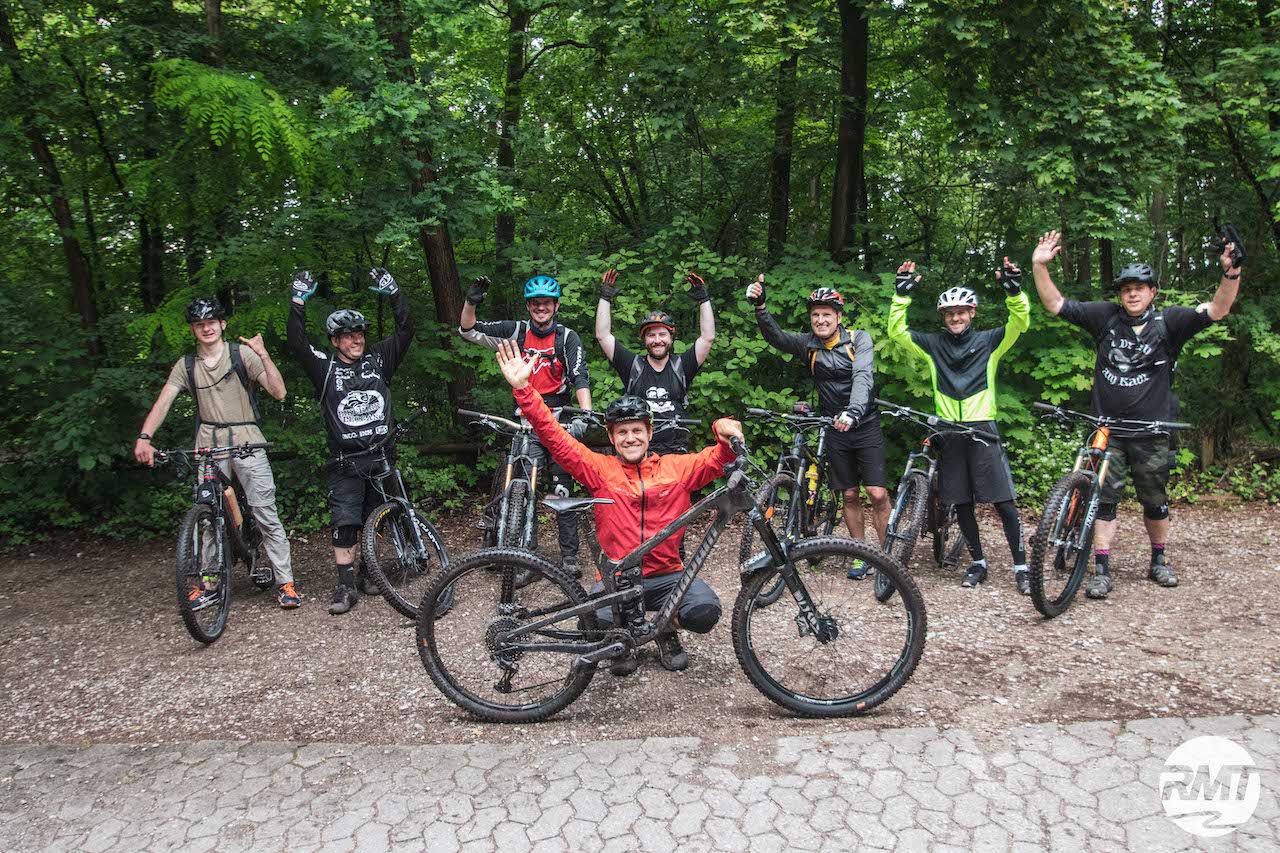 MTB Fahrtechnik Kurs Fortgeschrittene in Hamburg - Harburger Berge Norden - Mountainbike Fortgeschritten - Rock my Trail Bikeschule