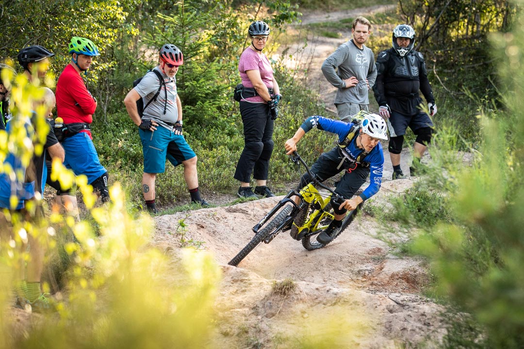 MTB Fahrtechnik Kurs Fortgeschrittene in Karlsruhe - Mountainbike Fortgeschritten - Rock my Trail Bikeschule