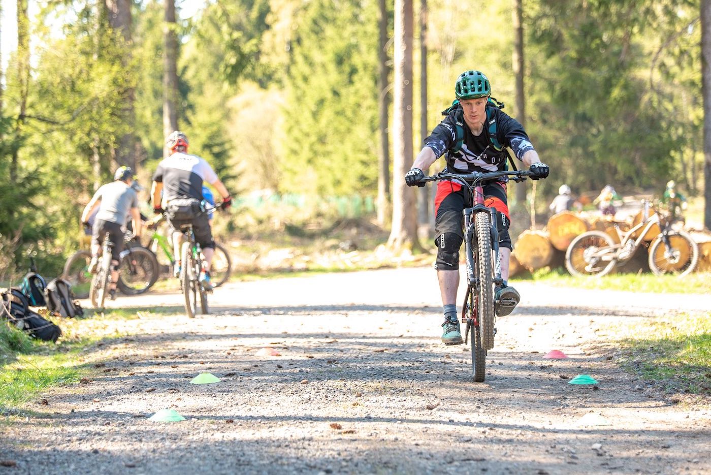 MTB Fahrtechnik Kurs Fortgeschrittene in Sasbachwalden - Mountainbike Fortgeschritten - Rock my Trail Bikeschule