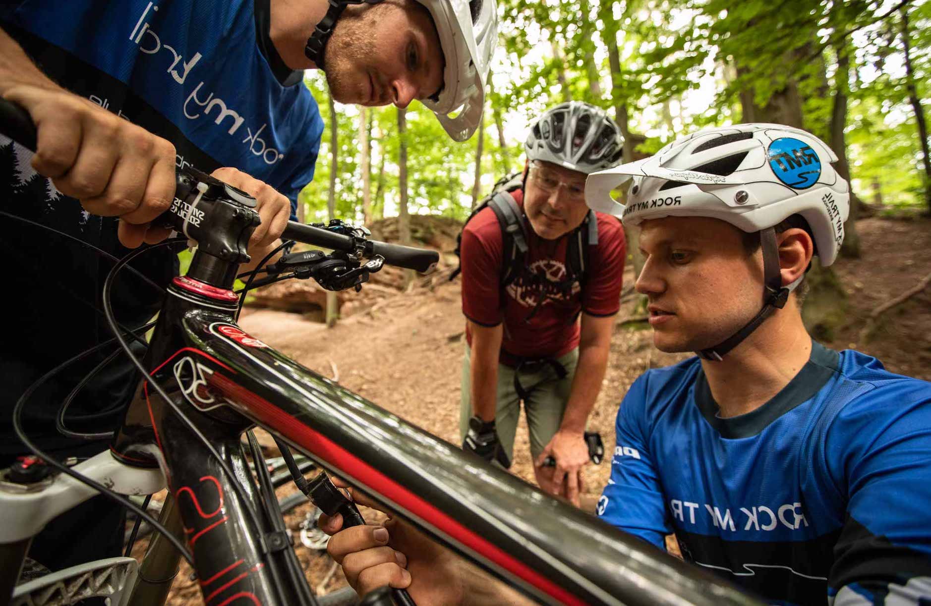 MTB Fahrtechnik Kurs für Einsteiger in Kassel - Mountainbike Basic - Rock my Trail Bikeschule