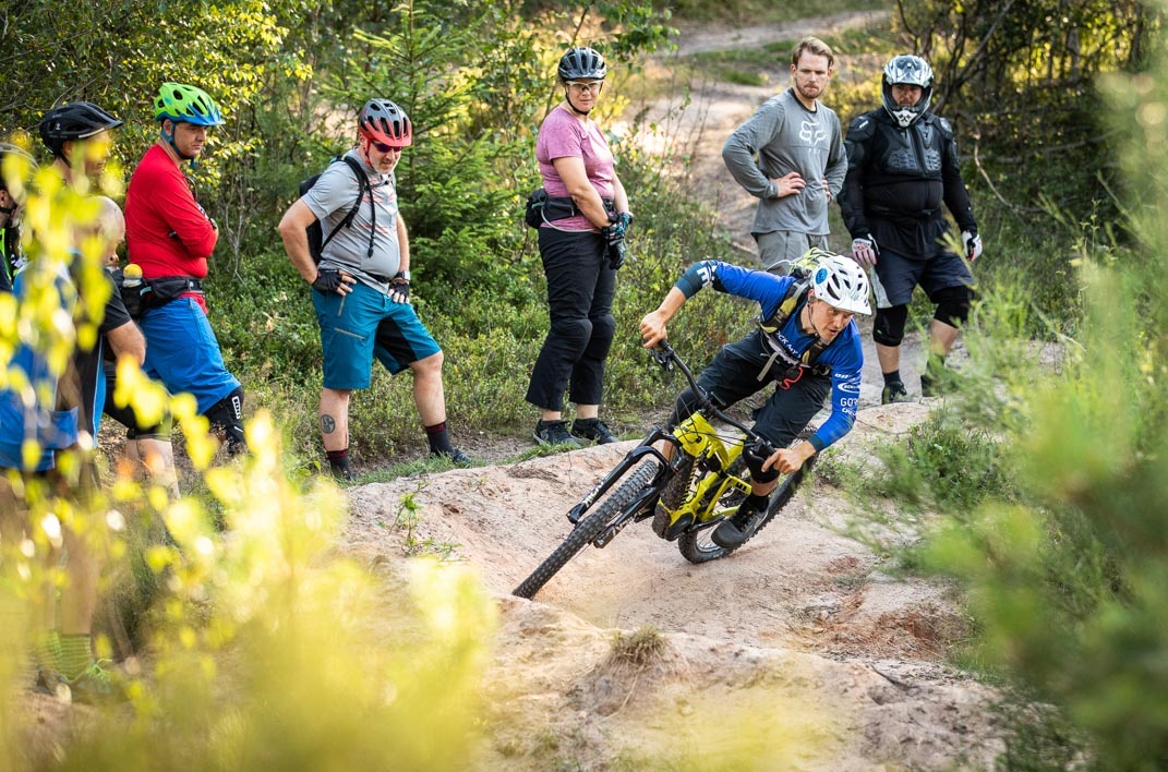 MTB Fortgeschritten Fahrtechnik Kurs in Tübingen - Mountainbike Training - Rock my Trail