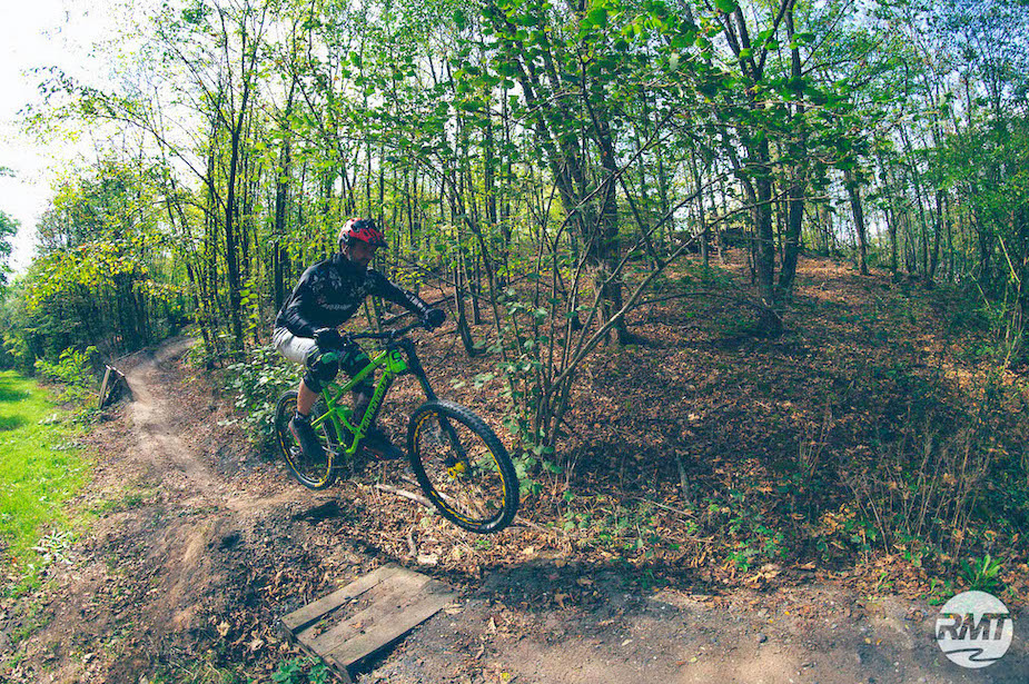 MTB Sprung & Drop Kurs im Bikepark Osternohe - Fahrtechnik Training Rock my Trail Bikeschule