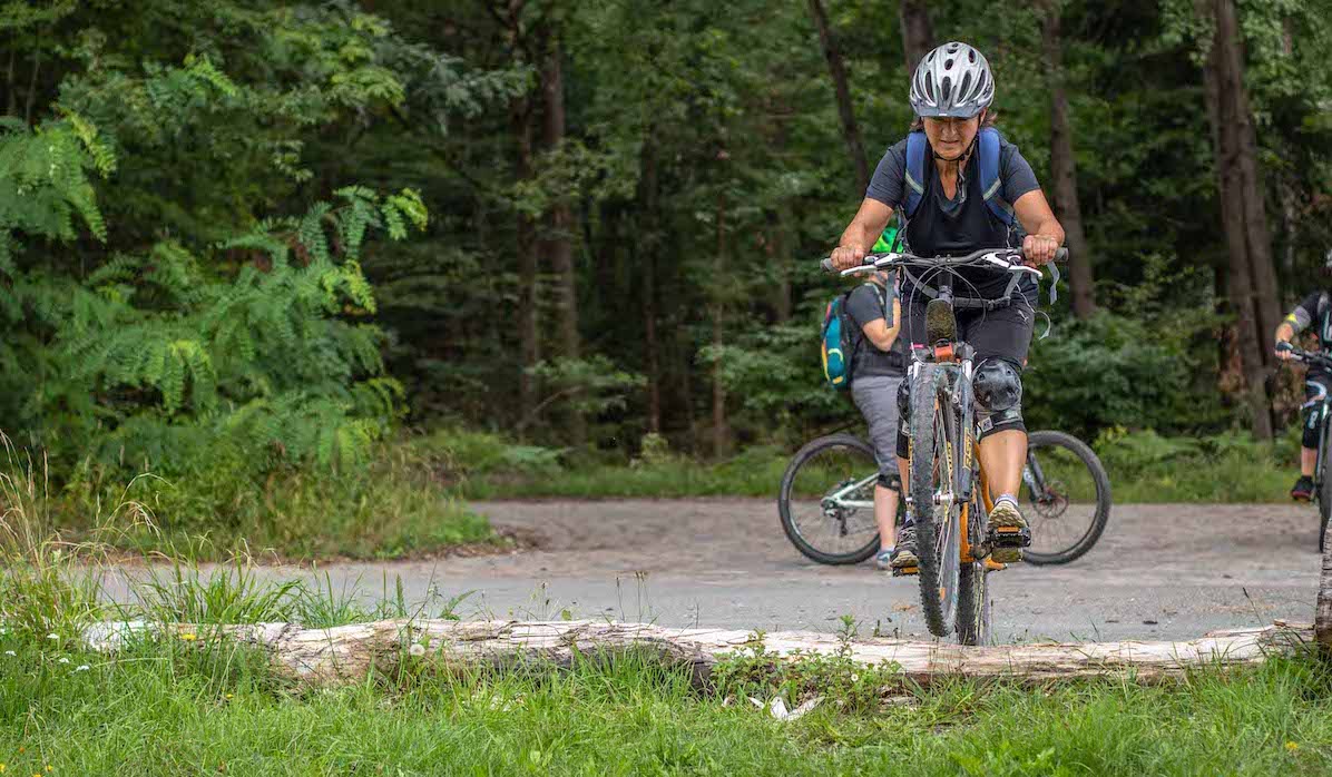Mountainbike Frauen Kurs in Köln - Rock my Trail Fahrtechnik Bikeschule
