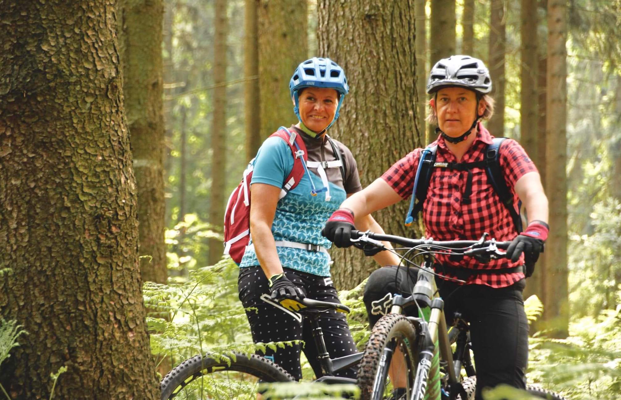 Mountainbike Frauen Kurs in Köln - Rock my Trail Fahrtechnik Bikeschule