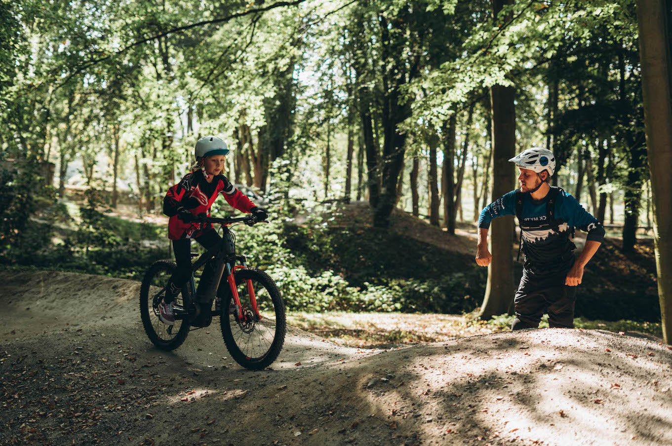 Mountainbike Kinder Kurs in Düsseldorf - 8-12 Jahre Kids - Rock my Trail Fahrtechnik Bikeschule