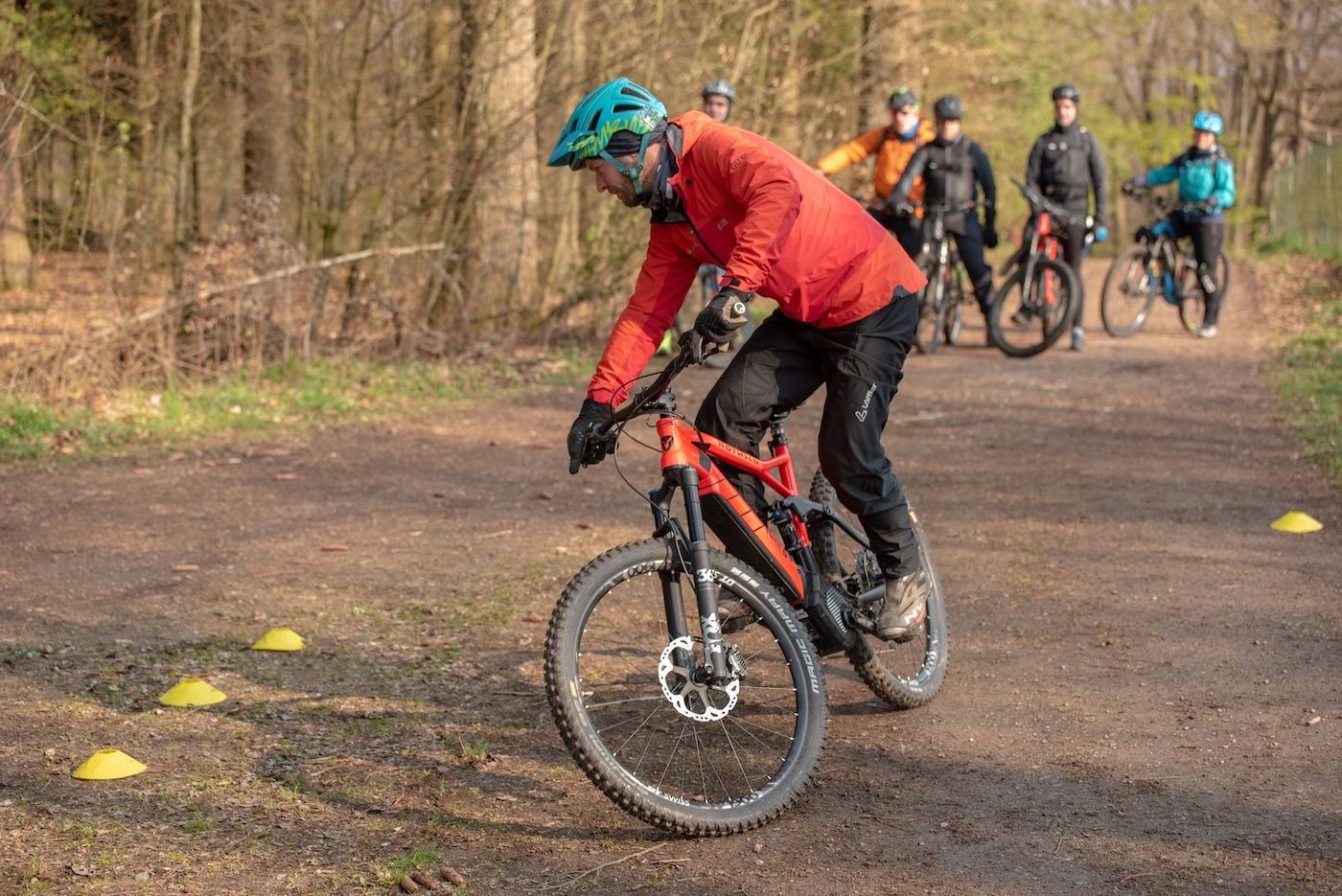 eMTB Einsteiger Fahrtechnik Kurs Pforzheim - Mountainbike Training - Rock my Trail Bikeschule