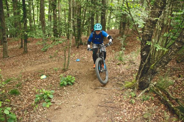 eMTB Fortgeschritten Fahrtechnik Kurs in Siegen - Rock my Trail Bikeschule