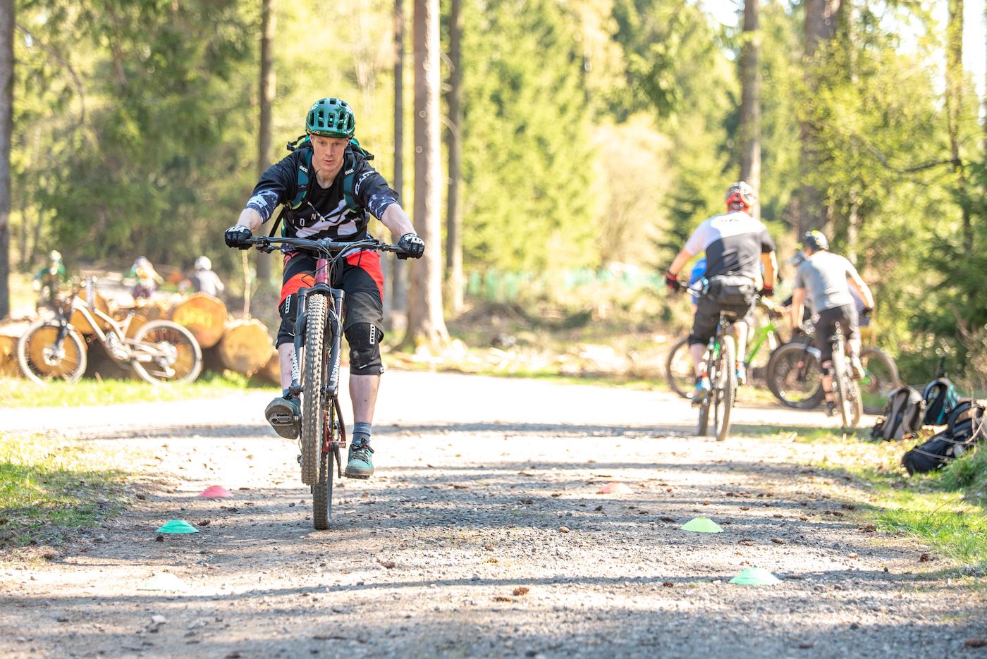 MTB Fahrtechnik Kurs Fortgeschrittene in Solingen - Mountainbike Fortgeschritten - Rock my Trail Bikeschule