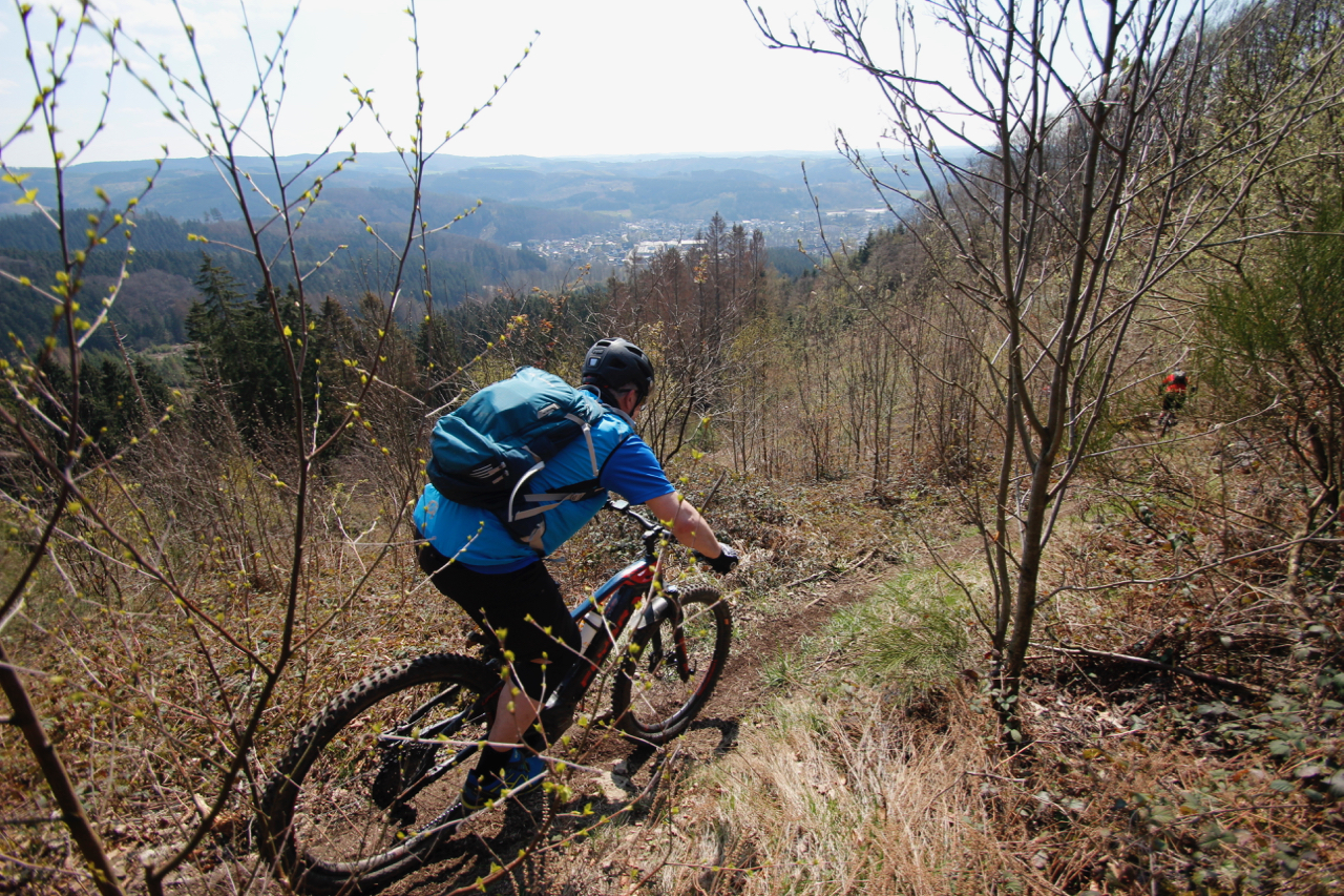 TrailHaus-MTB Fahrtechnik-Mountainbike-Wochenende-im-Bergischen-Rock my Trail - 179