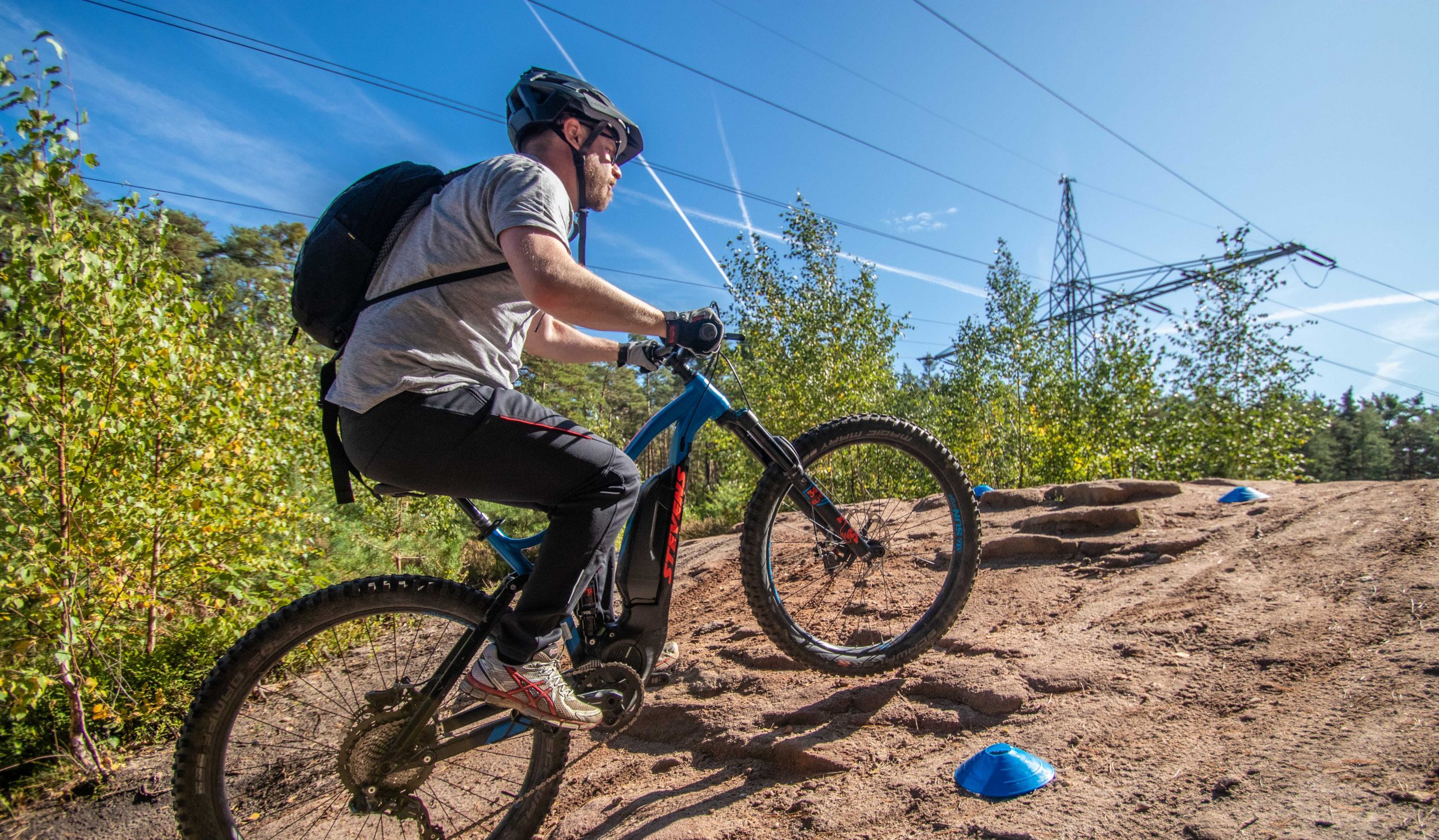 eMTB Einsteiger Fahrtechnik Kurs Solingen - Mountainbike Training - Rock my Trail
