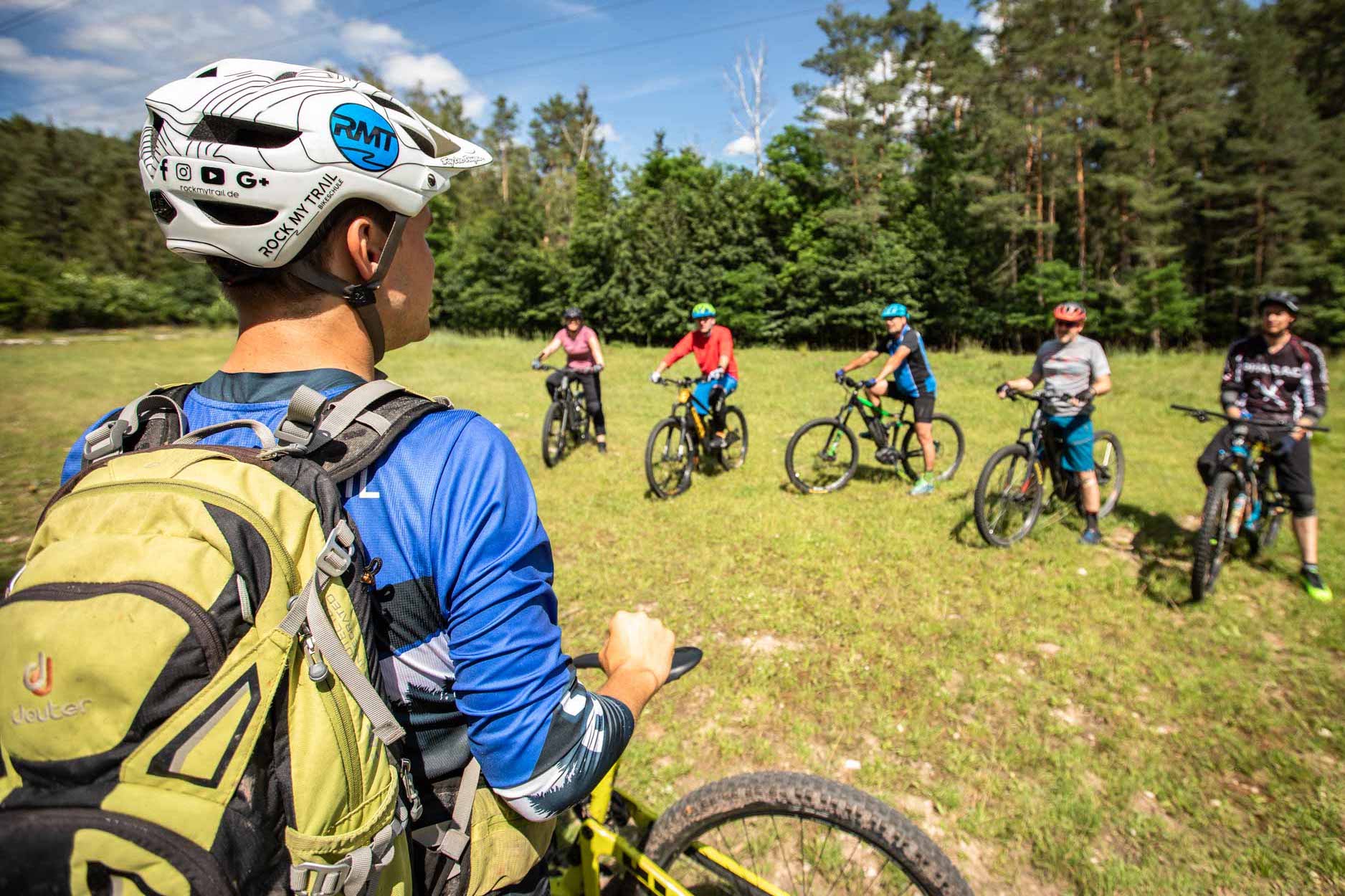 eMTB Fortgeschritten Fahrtechnik Kurs Solingen - Mountainbike Training - Rock my Trail