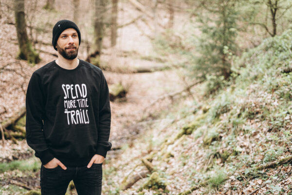 spend more time on trails tshirt pullover hoodie rockmytrail