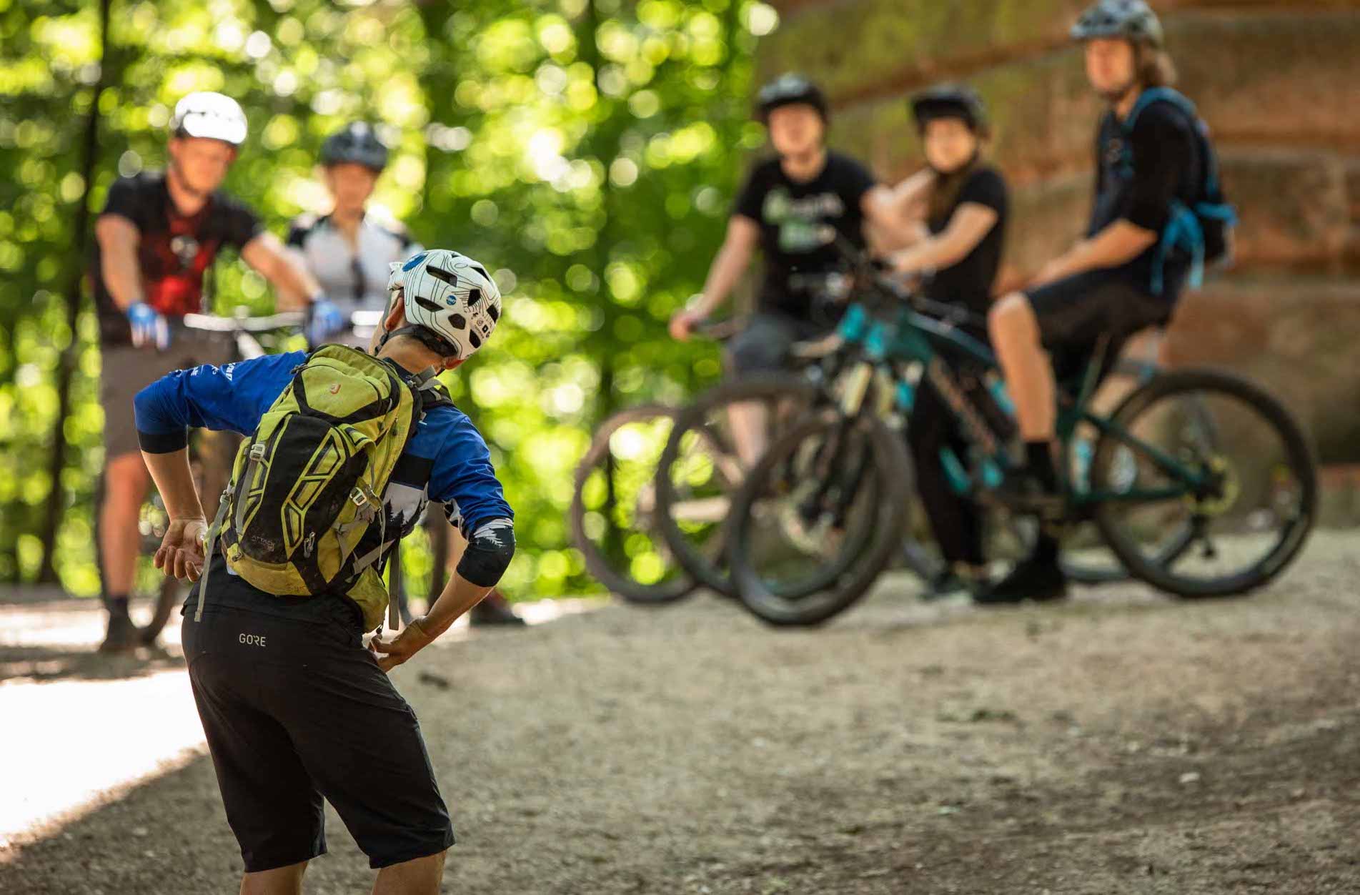 MTB Fahrtechnik Kurs für Einsteiger in Aalen- Mountainbike Basic - Rock my Trail Bikeschule
