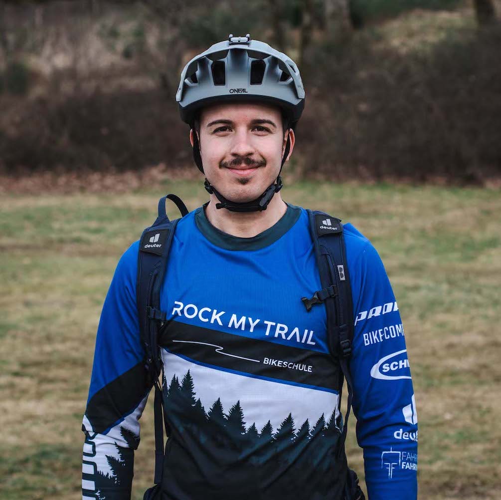 Rock my Trail Bikeschule Fahrtechnik Trainer - Davide Ristucci