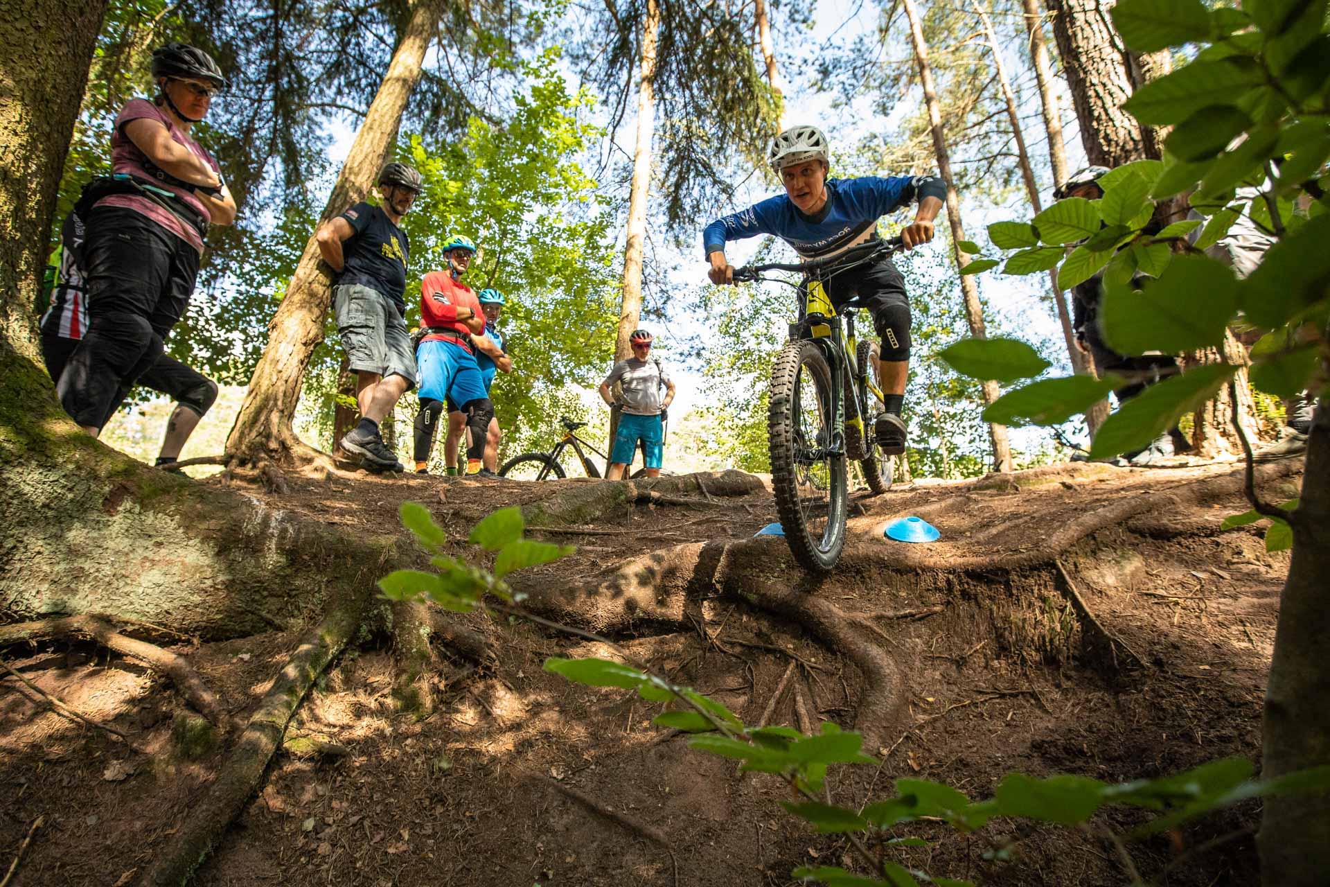 eMTB Fortgeschritten Fahrtechnik Kurs Jena - Rock my Trail Bikeschule