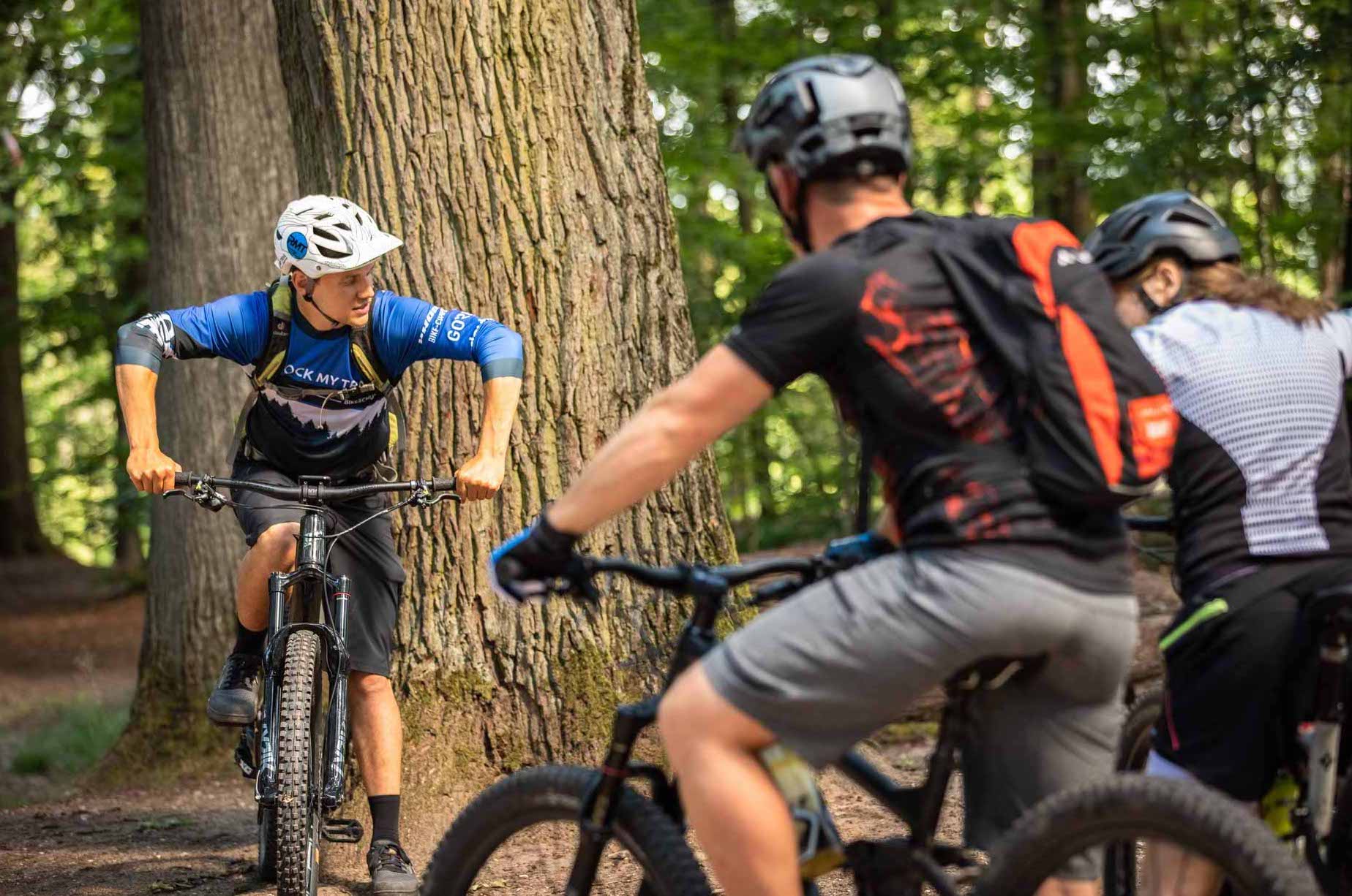 MTB Fahrtechnik Kurs für Einsteiger in Ulm - Mountainbike Basic - Rock my Trail Bikeschule