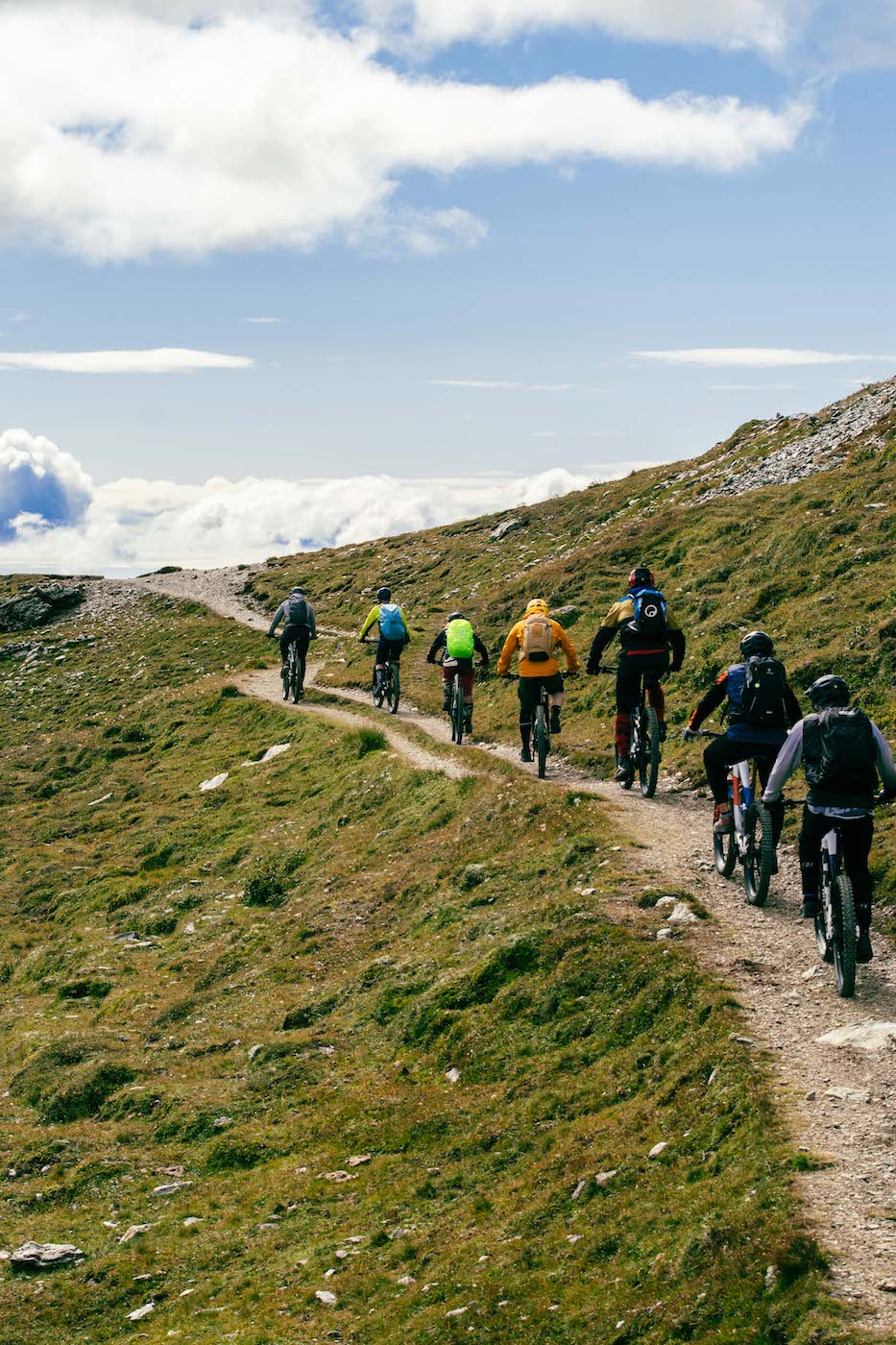 Dolomiten-Rundtour mit leichten Trails Rock my Trail Bikeschule AlpenCross Bike Reisen