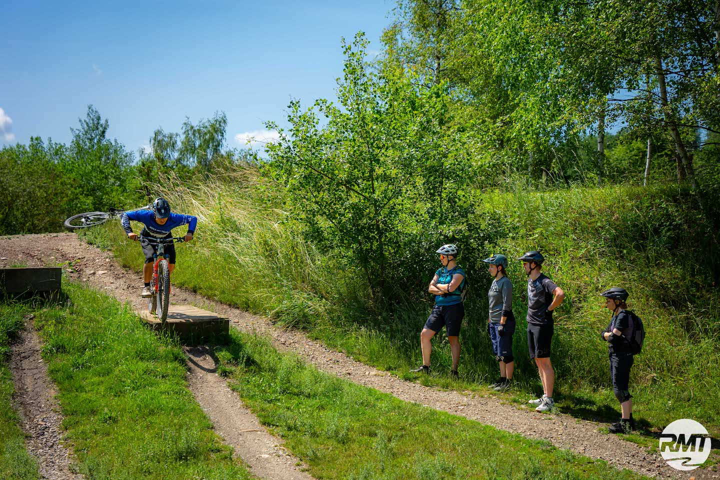Rock my Trail Bikeschule Fahrtechnik Kurse MTB und eBike PROPAIN Bikes new bike day1