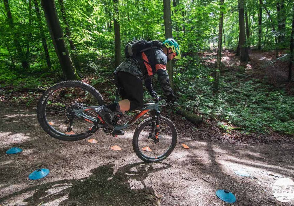 Experten Fahrtechnik Kurs in Darmstadt - Rock my Trail MTB und eBike Bikeschule