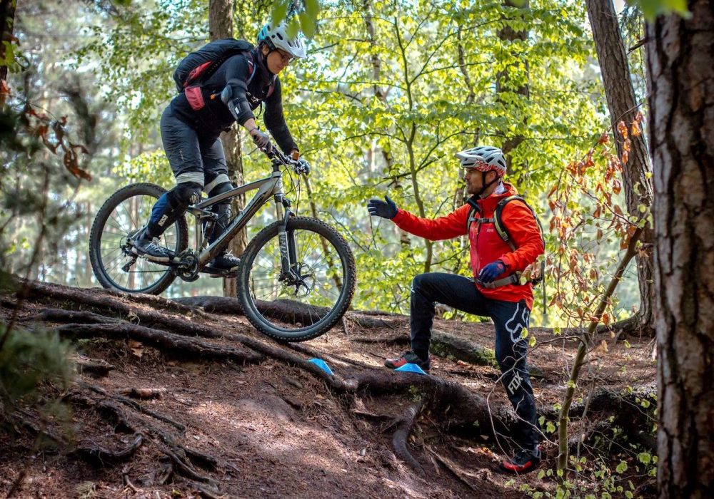 MTB Fahrtechnik Kurs Fortgeschrittene in Solingen - Mountainbike Fortgeschritten - Rock my Trail Bikeschule