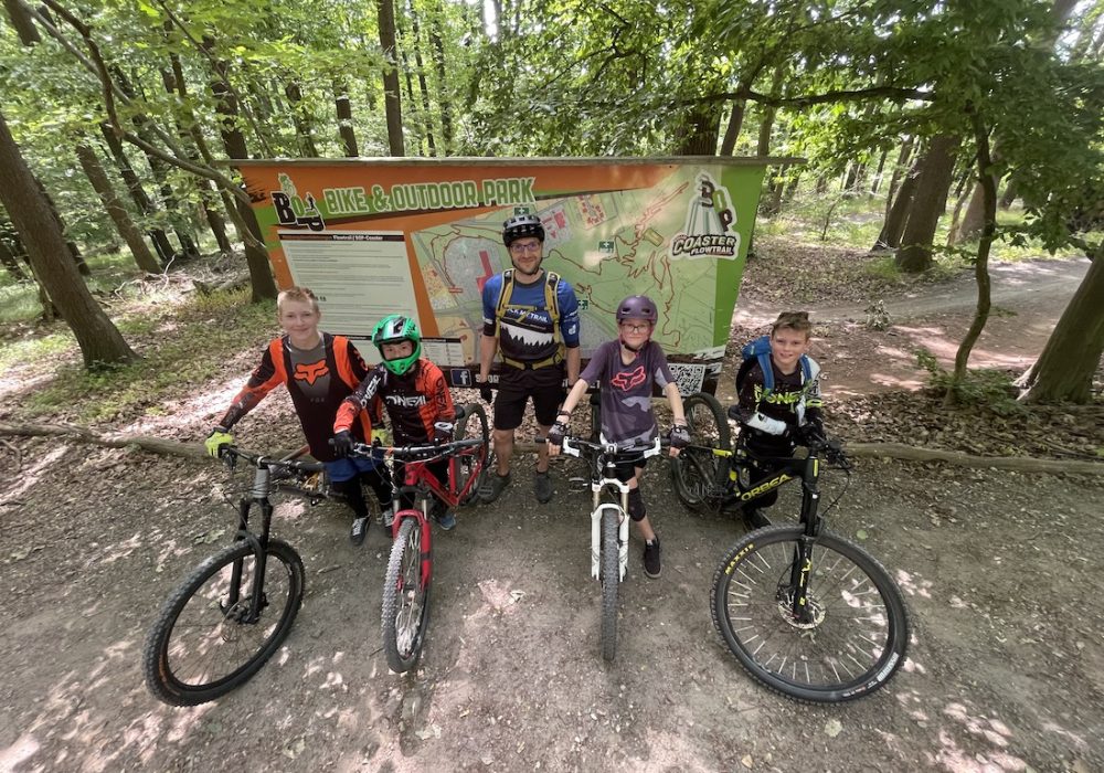 MTB Kinder Fortgeschritten Fahrtechnin Kurs Koblenz - Rock my Trail Bikeschule