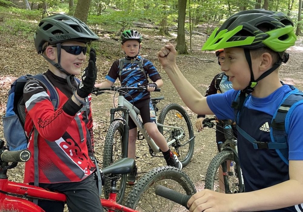 MTB Kinder Fortgeschritten Fahrtechnink Kurs Berlin - Rock my Trail Bikeschule