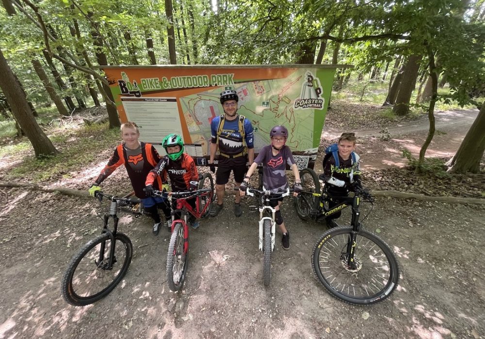 MTB Kinder Fortgeschritten Fahrtechnink Kurs München - Rock my Trail Bikeschule
