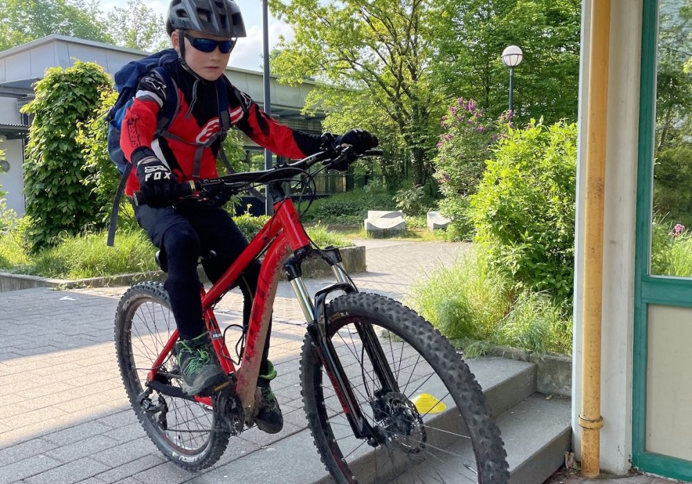 MTB Kinder Fortgeschritten Fahrtechnink Kurs München - Rock my Trail Bikeschule